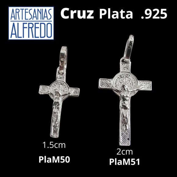 Dijes de Cruces, Cruz de plata .925