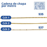 Cadena de Chapa por metro