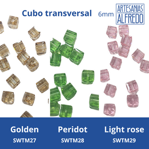 Swarovski Cubo |5601| transversal 6mm