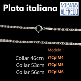 Collar plata italiana