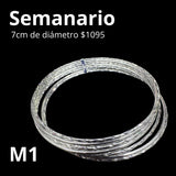 Semanario plata .925