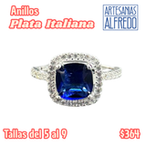 Anillos Plata Italiana de Disney