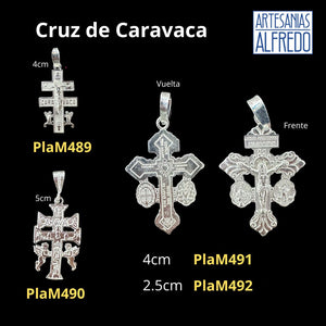 Cruz de Caravaca  plata .925