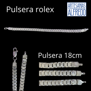 Pulsera Rolex Plata