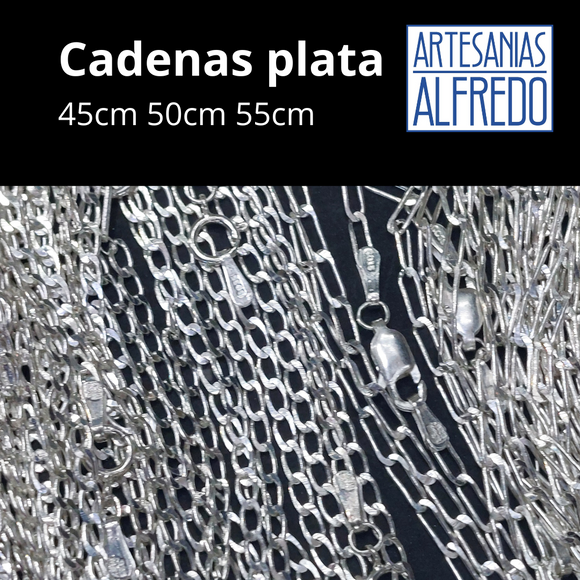 Cadenas Plata .925 45cm 50cm 55cm