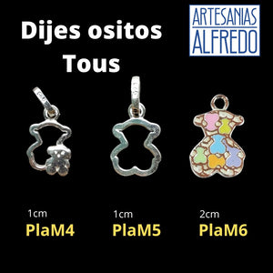 Dijes Ositos Tous plata .925