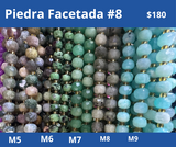 Piedra Natural PLUS #8 Facetada