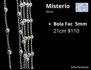 Misterio / Decenario plata .925