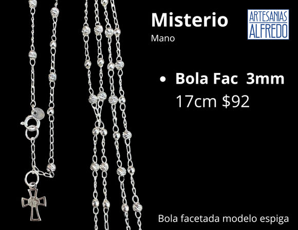 Misterio / Decenario plata .925