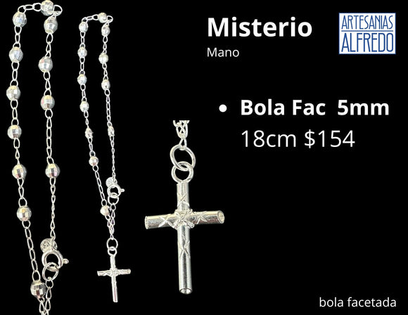 Misterio / Decenario plata .925