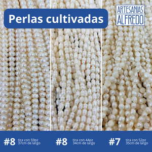 Perla cultivada formas