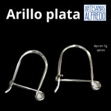 Arillo de plata 925