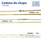 Cadenas de chapa de oro 18k ARMADAS