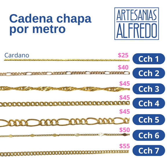 Cadena de Chapa por metro