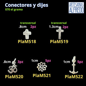 Cruces transversales plata .925