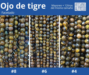Ojo de tigre FACETADO