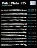 Pulso plata .925 Italiana