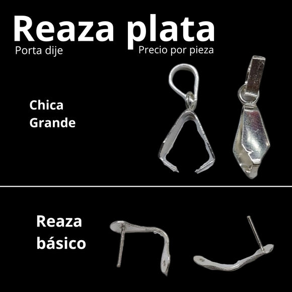 Reaza / porta dije Plata .925
