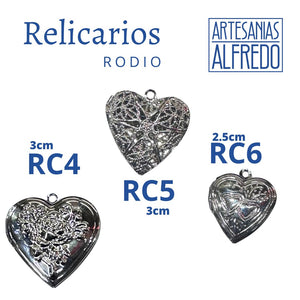 Relicario corazón RODIO