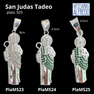 San Judas Tadeo bulto plata .925