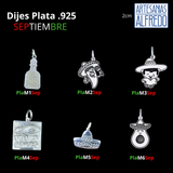 Dijes Plata .925 Colección SEPTIEMBRE