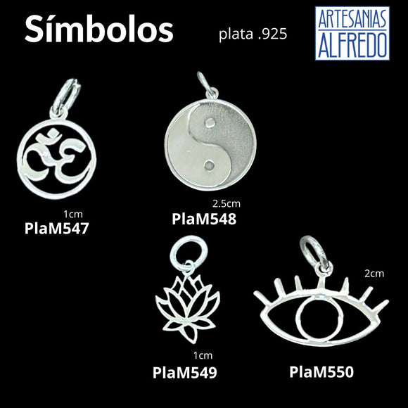 Símbolos plata .925