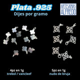 Dijes por gramo plata .925