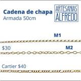 Cadena de Chapa Armada 45cm y 50cm