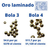 Bola Oro Laminado